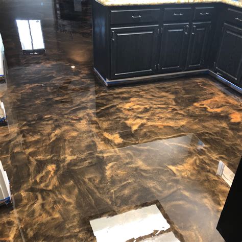 Tulsa metallic epoxy flooring – Artofit