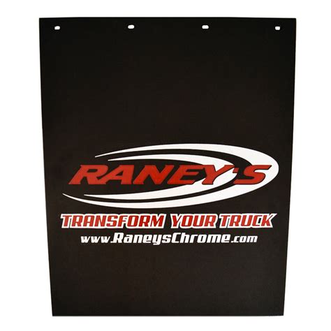 Raneys Logo Poly Mud Flap 24" x 30" - Raney's Truck Parts