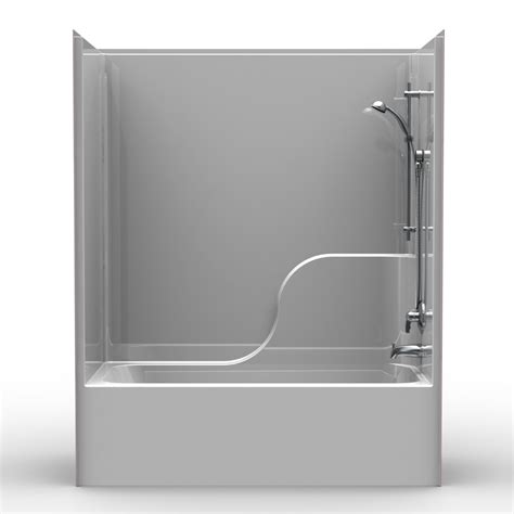 Builder Tub/Shower - One Piece 60x32 - Smooth Wall Look