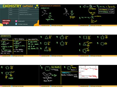 Reaction Intermediates Chemistry Capsule - Marksupp Learning App 13th ...