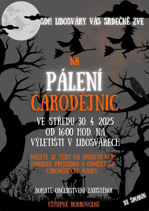 Pálení čarodějnic 2025, Libosváry, Zlin, 30 April 2025 | AllEvents