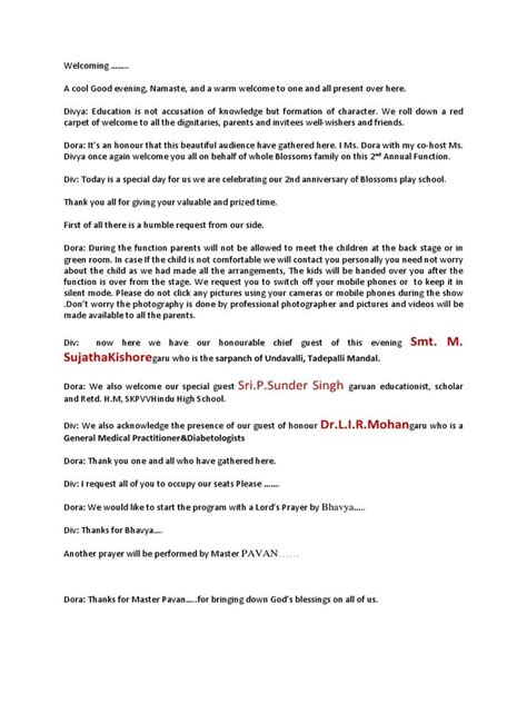 Image result for Anchoring Script Examples