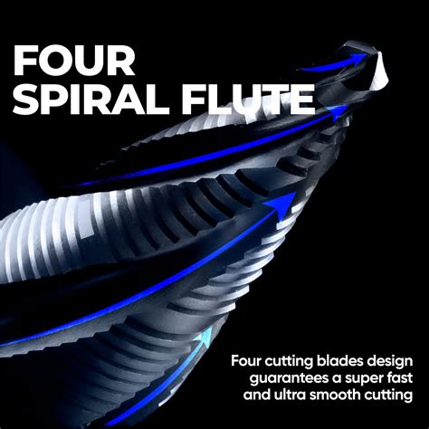 AugTouf toolant Four Spiral Flute Cobalt Step Drill India | Ubuy