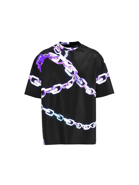 CHAINED T-SHIRT [UNISEX]-SOLD OUT – GLITCH CLOTHING