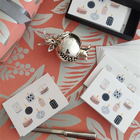 Personalised Folded Card - Lit Up / Label Shabel – Labelshabel