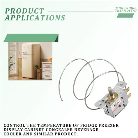 BKIFU 2 Pin Freezer Refrigerator Thermostat Universal India | Ubuy