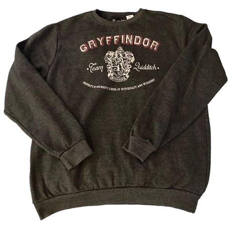 Harry Potter Women's Black and White Sweatshirt | Depop