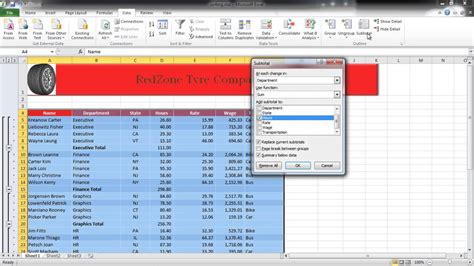 Image result for Adding Subtotal Excel