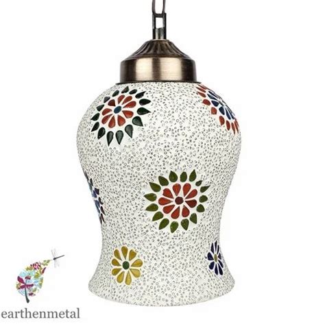 Mosaic Glass Hanging Light - Bell Shaped Hanging Light Wholesale ...