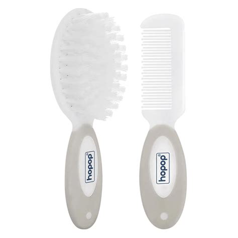 Hopop Soft Bristle Comb & Brush Set – The Moms Darling Baby Shop