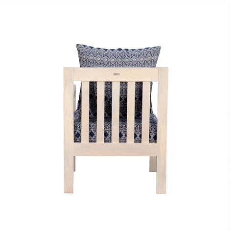 Moroccan Blue Single Seater Sofa – Fabuliv