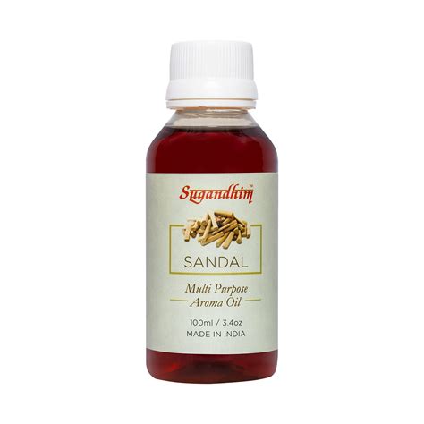 Sugandhim Multipurpose Aroma Oil Sandal(Chandan), 1 x 100ml, Natural ...