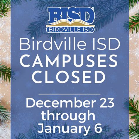 🎄 Happy Holidays,... - Birdville ISD - Official Site