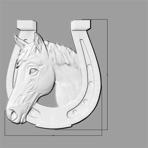 Exquisite Horse 3D Model STL & 3DM Files