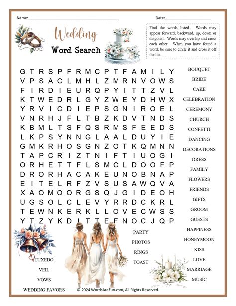 Wedding memento crossword clue 60 photos - Astyledwedding.com