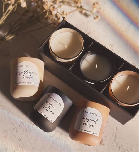 Back in Stock: Spring Trio Set of Mini Luxe Candles | Candle gift sets ...