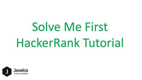 HackerRank Solve Me First 的图像结果