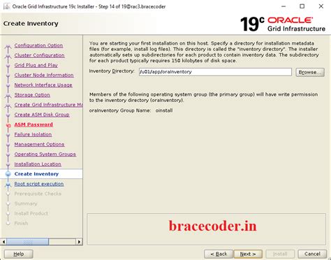 Oracle 19c RAC Installation Part III - Grid Installation | Brace Coder