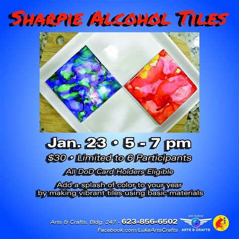 Sharpie Alcohol Tiles, 7384 N 140th Bldg 247 Glendale, AZ, United ...