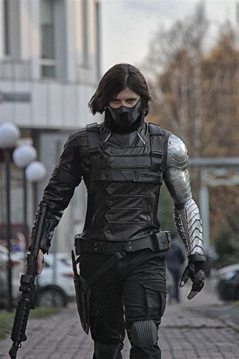 Winter Soldier Costume Cosplay