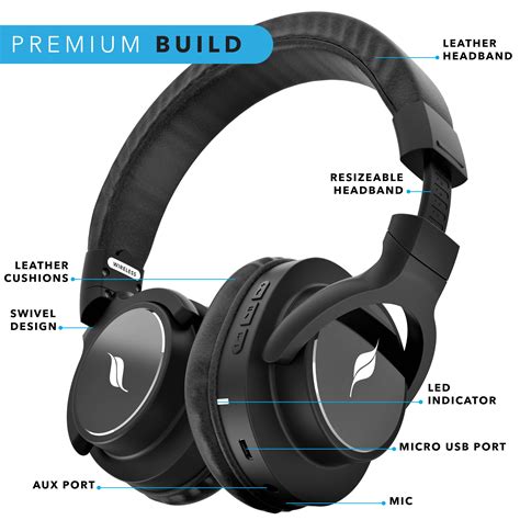 Leaf Beast Wireless Bluetooth Over-ear Headphones - Leaf Studios