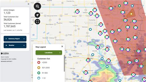 Map: Nearly 40,000 lose power as storms move through Northeast Kansas ...