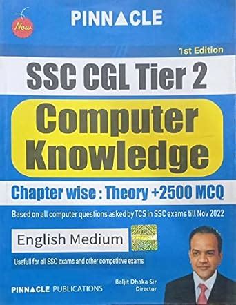 Buy PNNACLE SSC CGL TIER 2 COMPUTER KNOWLEDGE NVB +06900 Book Online at ...