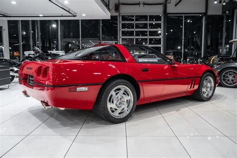 Used 1990 Chevrolet Corvette ZR1 Coupe Red on Red! ONLY 6800 Miles! Collector Car! RARE ZR1! For ...