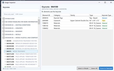 Smart Keynotes for Revit — AI Keynote Manager, Browser & Inspector
