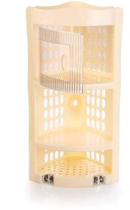 NAYASA Corner Rack (Size-Mega) Plastic Wall Shelf Price in India - Buy ...