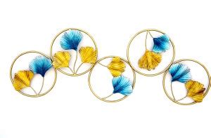 Royal Heritage crafts Metal Wall Hanging 5 Ring Wall Art for Home Décor ...