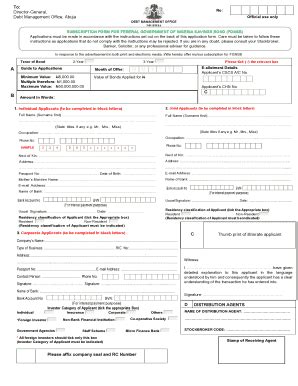 Fgn Savings Bond Form - Fill and Sign Printable Template Online