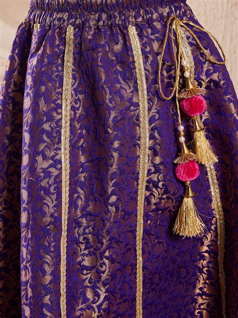 Buy Embroidered Ready To Wear Lehenga & Blouse With Dupatta