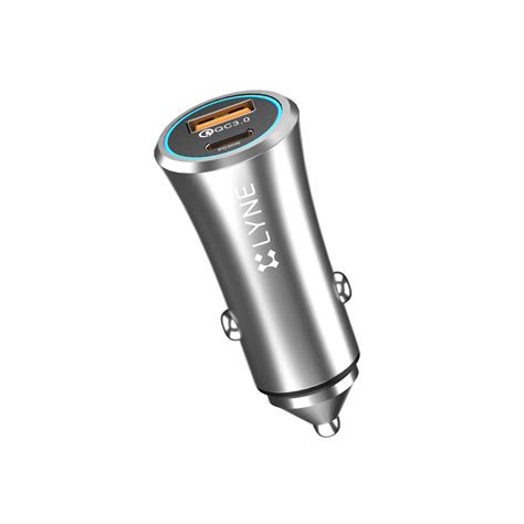 LYNE Piston 8 30W Output, PD + QC Port with Over Power Protection ...