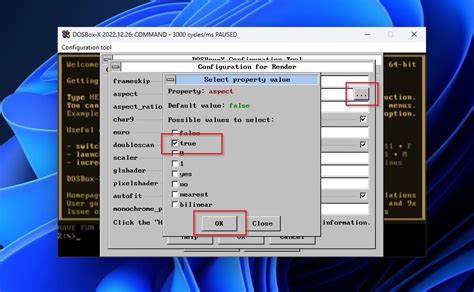 DOSBox Config File 的图像结果
