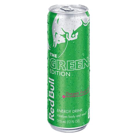 Pack Red Bull Green Fruit du Dragon 24 x 25cl -