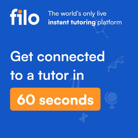 Filo: World's Only Live Instant Tutoring App