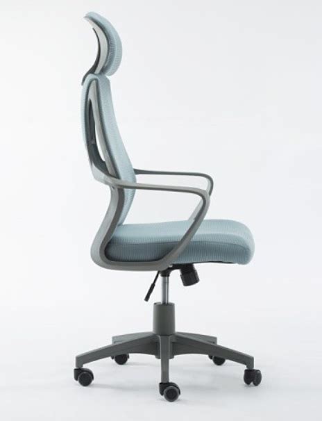 Zak High Back Gray Office Chair EMC-018