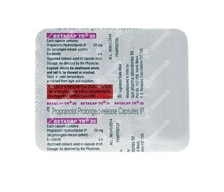Betacap Tr 20 Capsule: Uses, Side Effects, Price & Substitutes