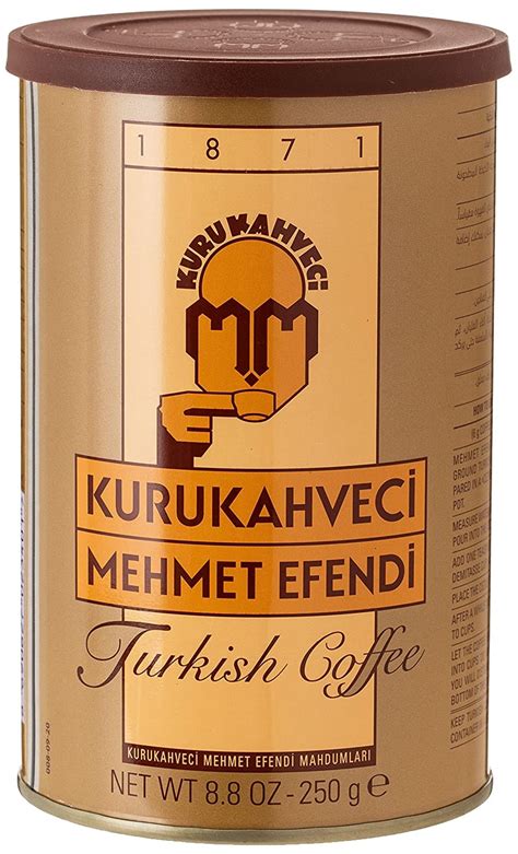 Buy Mehmet Efendi Turkish Coffee, 250 Gram Can Online at Lowest Price ...