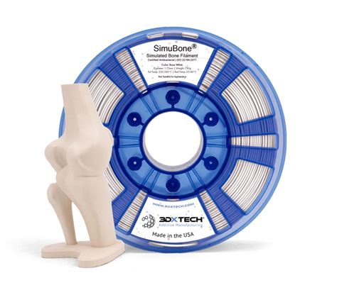 3DXTech SIMUBONE BONE MODELING FILAMENT – ThinkRobotics.com