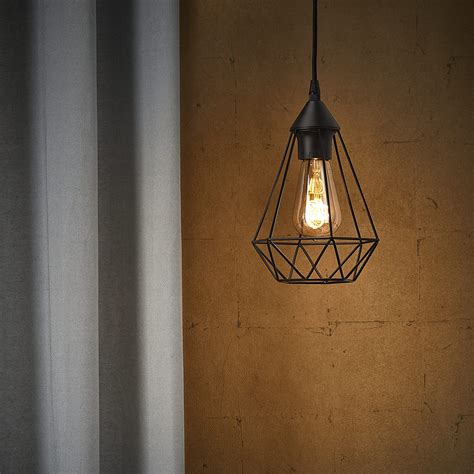 Lampa wisząca Byron czarna E27 Inspire - Leroy Merlin