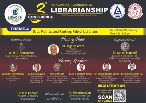 National Virtual Conference: Data, Metrics, and Ranking : Role of ...