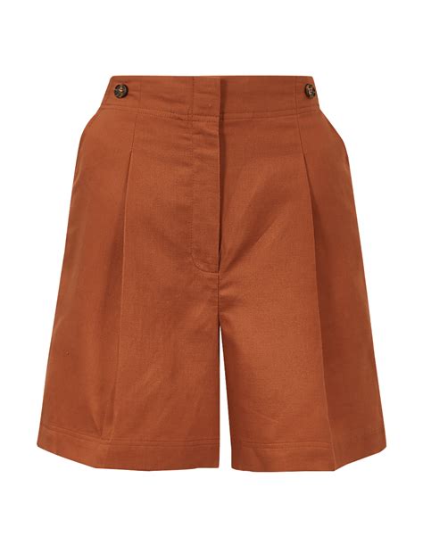 Buy Linen Blend Shorts at Marks & Spencer
