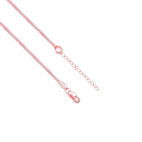 GIVA 925 Silver Rose Gold Regal Chain | Gifts for Women and Girls ...