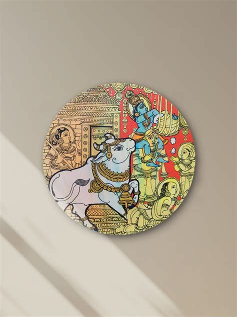 Buy Kalamkari Wall Hanging- Tree Of Life | Online religious art