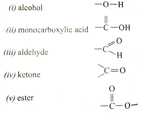 Carboxyl Functional Group