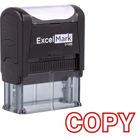ExcelMark A1539 Copy Self-Inking Stamp with Reversible Pad (Stamp Only ...