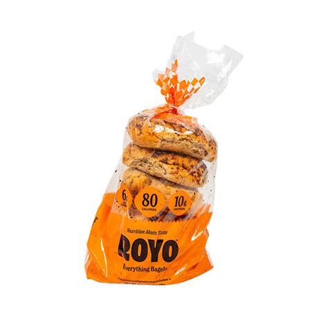 Royo Bread Low Carb New York Bagels (16.5 oz) Delivery or Pickup Near Me - Instacart