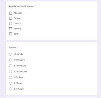 Image result for Student Behavior Data Collection Forms